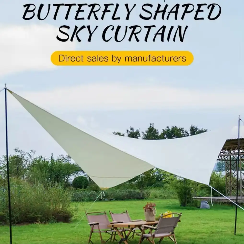 Butterfly Shape Camping -katos