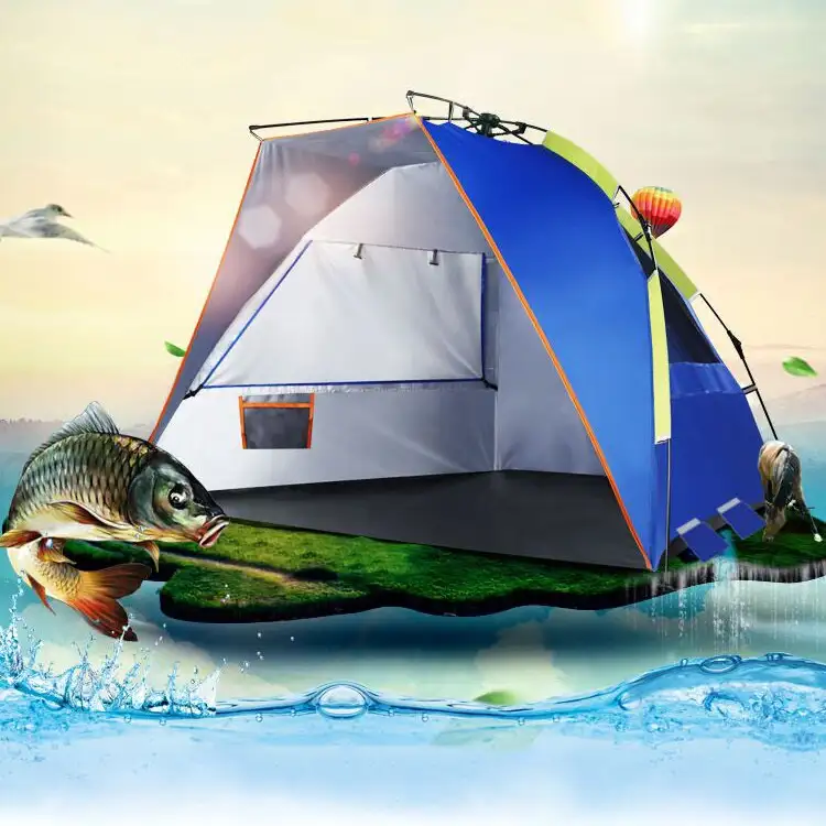 Camping aurinkosuoja hiekkaankkurilla