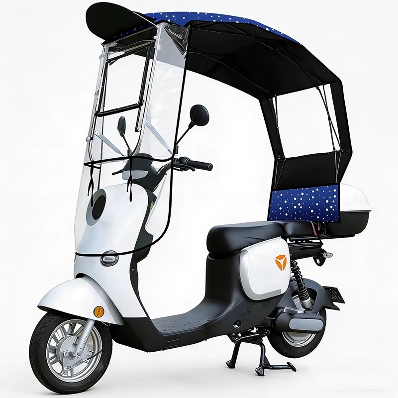 Paraguas/cubierta plegable ja läpäisemätön para motocicleta