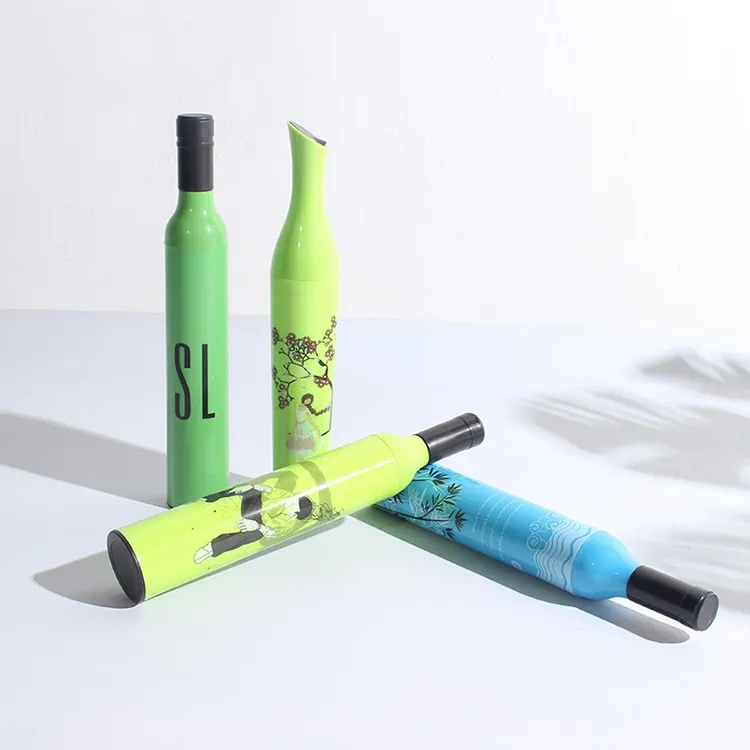 Mainonta Taitettava olutpullon sateenvarjo